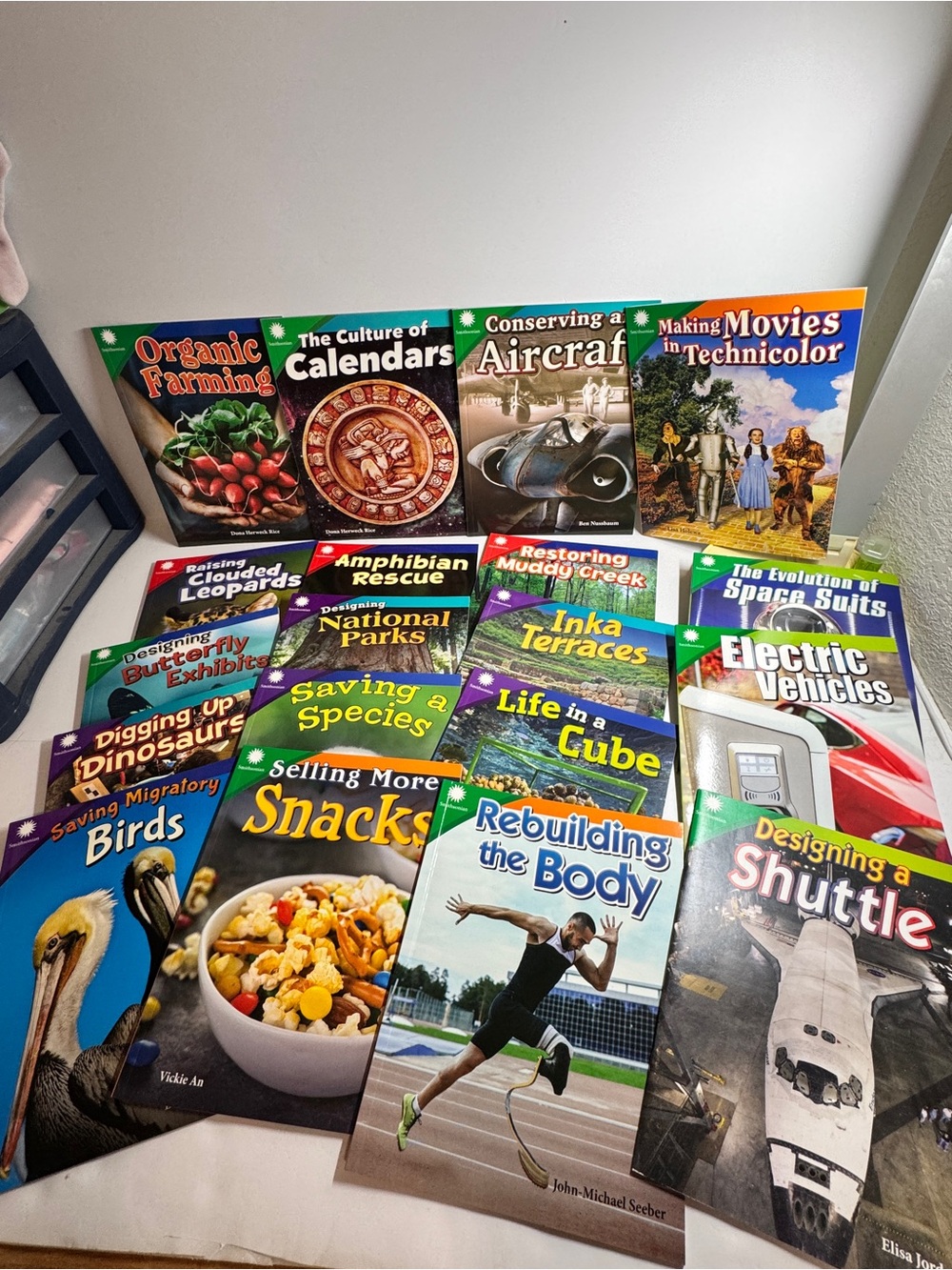 Children's Science & History Book Lot - Colorful Educational Covers